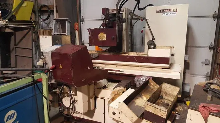 Used 1998 CHEVALIER FSG1632-TXII Reciprocating Surface Grinders Wisconsin US | Lemke Machinery Sales #538946