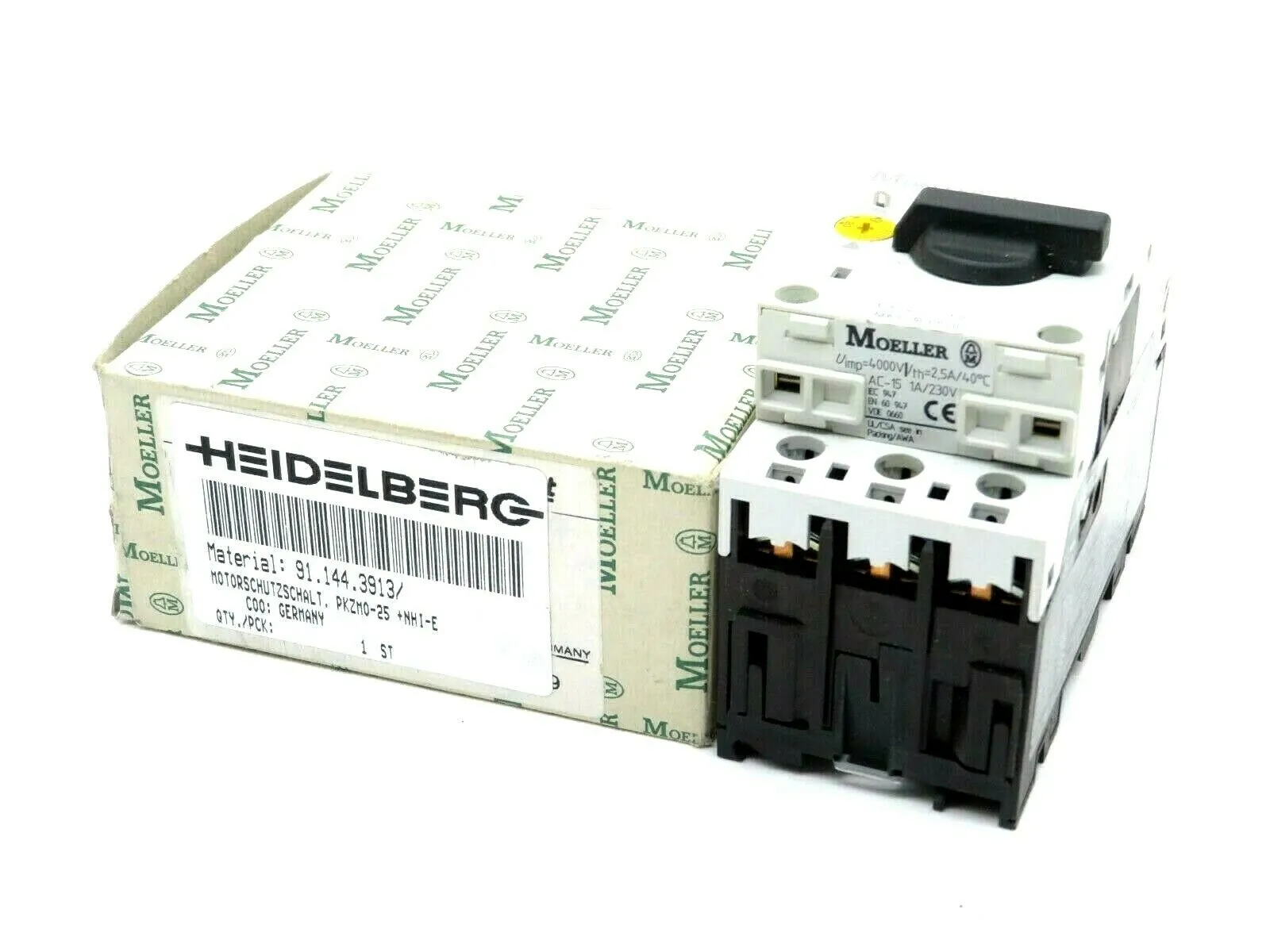 NEW MOELLER PKZM0-25 CIRCUIT BREAKER PKZM025