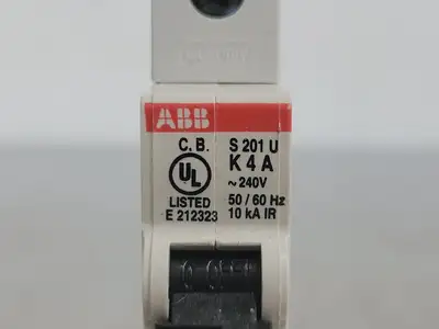 Used ABB S201-K4 Switchgears British Columbia CA | Lenmark #241826