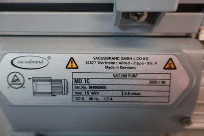USED VACUUBRAND MD 1C
