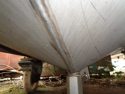 500L S/S Open Top Trolley Tanks
