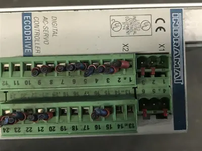USED INDRAMAT ECODRIVE AC-SERVO CONTROLLER DKC01 1-040-7-FW