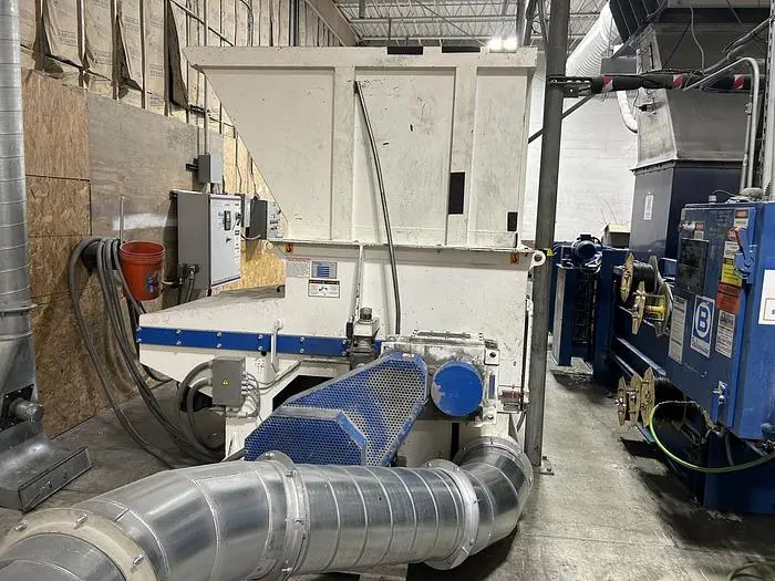 Used VECOPLAN RG 42/30 SWU SINGLE SHAFT SHREDDER Dual Rotor or Single Rotor Shredders Ohio US | Black River Trading #1059657