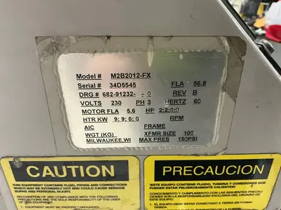 USED STERLCO M2B2012-FX