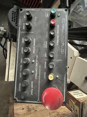 1991 DEACRO DA 650 125 CANTILEVERED SLITTER REWINDER 65" Slitters & Perforators, slitter rewinder | Mark One Machinery (8)