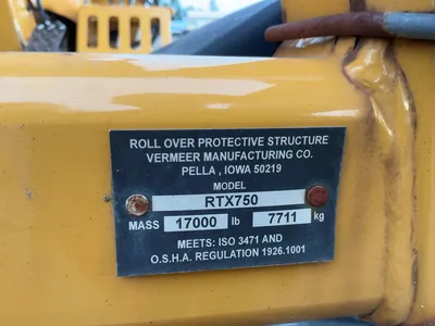 Used 2018 VERMEER RTX750 Trenchers Michigan US | Miedema Asset Management Group #1300306