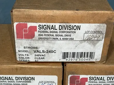 Used FEDERAL SIGNAL DIVISION VALS240C / VALS 120C Stroboscopes Ohio US | HGR 24 #1488499