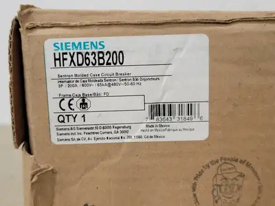 NEW SIEMENS HFXD63B200