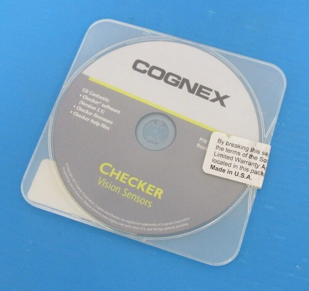 NEW COGNEX 206-9062-31 CHECKER SOFTWARE VER 3.1 206906231