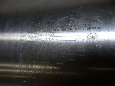 USED WESTFALIA SEPARATOR BKA 35-86-076 ALL STAINLESS STEEL - MISSING ROTOR