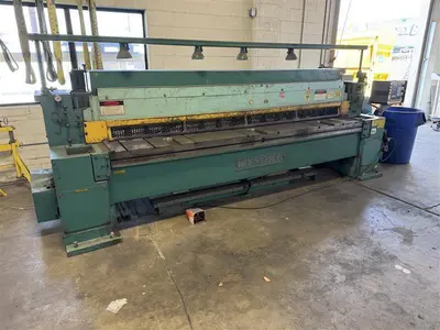 WYSONG 1025 SHEARS, POWER SQUARING (Inches) | Wheeler Machinery Sales (1)