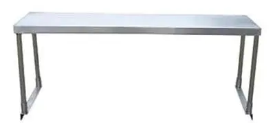 SINGLE OVER SHELF - ONE LEVEL - ADD ON - CLICK HERE FOR PRICES AND LENGTHS