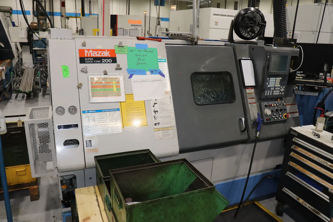 USED MAZAK SQT-200