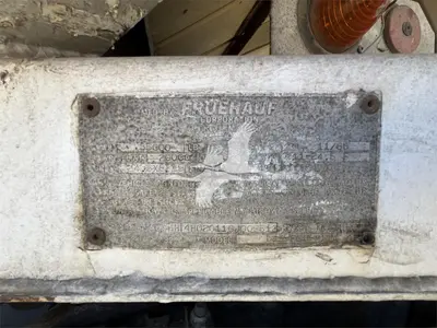 Used 1986 FRUEHAUF DES-FL1-M11A Dump Trailers California US | Lillo Machinery #1458272