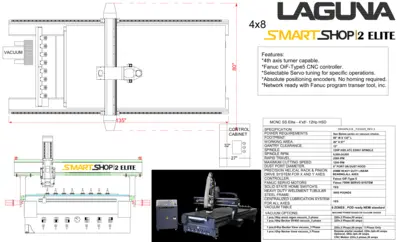 Laguna SmartShop® 2 Elite CNC Router
