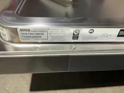 Used BOSCH SHX78DC5N/39 Dishwashers Michigan US | Miedema Asset Management Group #1320865