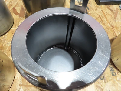 1.3 gallon Jar Mill Jars, stainless steel