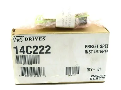 NEW RELIANCE ELECTRIC 14C222 CONTROL BOARD 0-57002