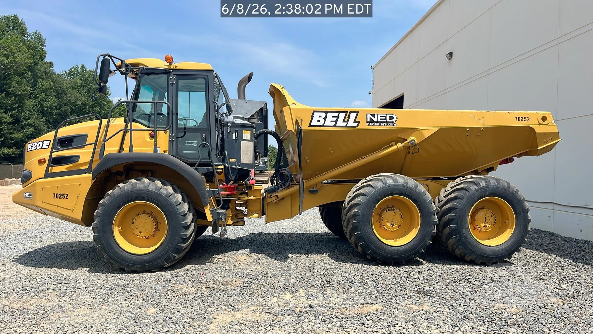 Used 2024 BELL B20E Articulated Dump Trucks North Carolina US | National Equipment Dealers #1422599