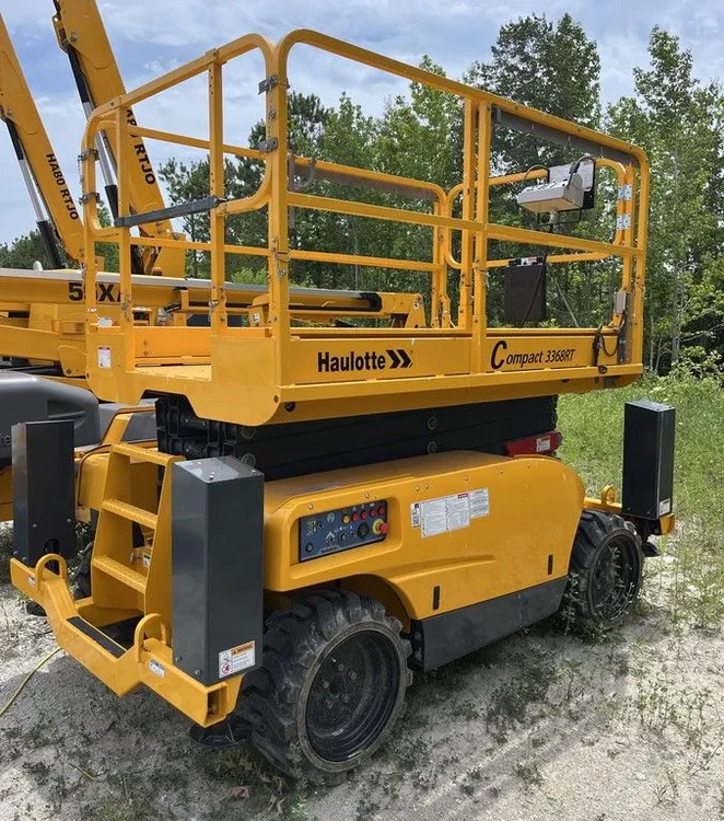 Used 2024 HAULOTTE 3368RT COMPACT SCISSOR LIFT Scissor Lifters Alberta CA | Adcock Equipment #1418006
