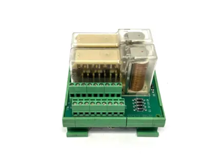 Used Universal Instruments Safety Relay Module DIN Rail Mount Relays & Switches Michigan US | Maverick Industrial Sales #1402278
