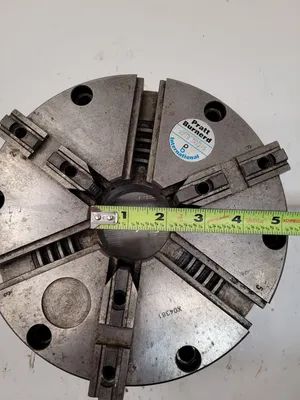 PRATT BURNERD 8.25IN - 3 Jaw Chuck Tooling & Accessories, Lathe Chucks | Machinery Central (8)