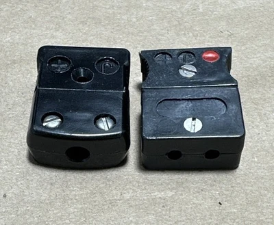 (42) NEW SURPLUS- Female J Type Thermocouple RTD Connectors || FAST SHIPPED 🇺🇸