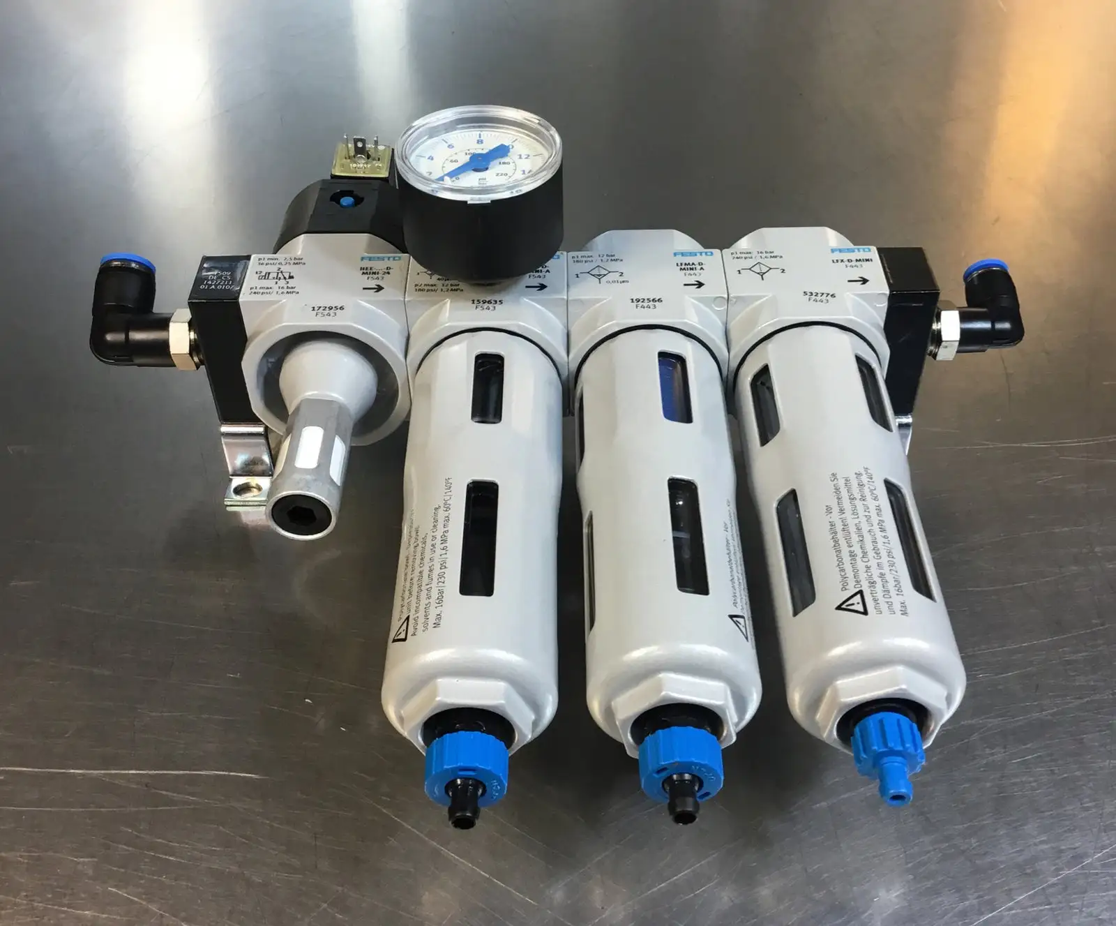 FESTO Air Service Unit 172956 159635 192566 532776 6C