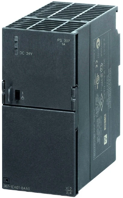 Siemens 6ES7307-1EA00-0AA0 S7-300 Stabilized Power Supply PS307, 120/230VAC In [New]