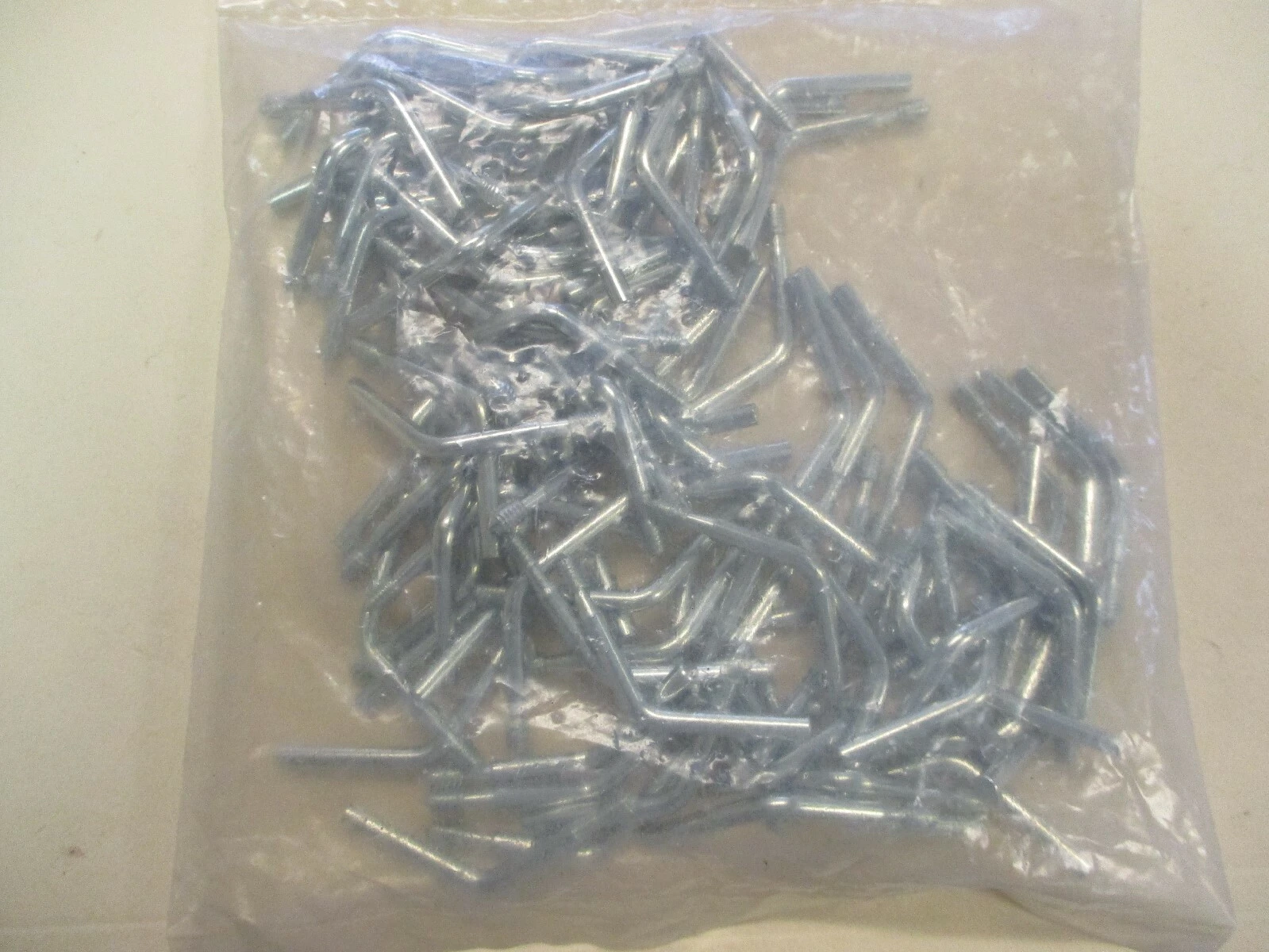 New Slanted Silver Right-angle Hooks/Pins With Screw-in (QTY 50+)