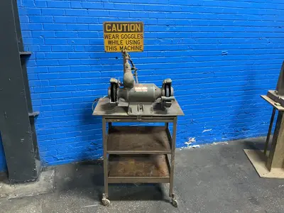 Used DAYTON 17707W Pedestal Type Grinders (Double End) Ohio US | HGR 24 #1291843