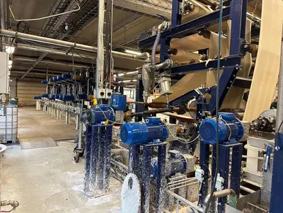 USED PILOT LAB PAPER MACHINE