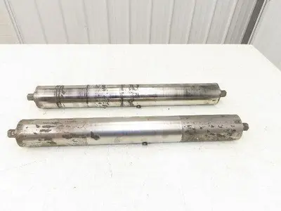 Hytrol 2.5" Snub Idler Roller 24" Hytrol Conveyor 21"BF 11/16" Hex Lot of 2