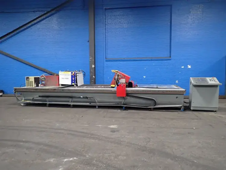 Used 2017 MESTEK MACHINERY  / IPG PHOTONICS LASER MAX 1.5  / YLS1500 Laser Cutters Ohio US | HGR 24 #728386