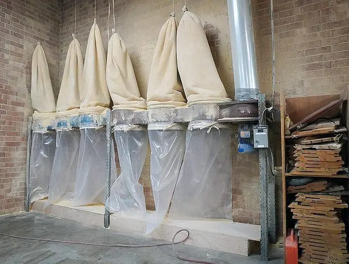 Used DUSTEK 750, 7.5 HP, 6-BAG DUST-COLLECTOR Dust Collectors | Pruitt Machinery #715948