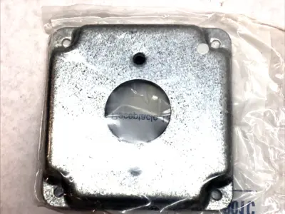 New | in-Stock RACO Square Exposed Work Cover 4" Raised 1/2" LOT OF 5 Electrical Boxes Michigan US | Maverick Industrial Sales #1401165