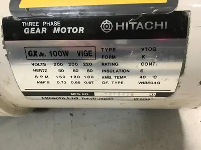 USED HITACHI VTOG GXJR 100W VIGE