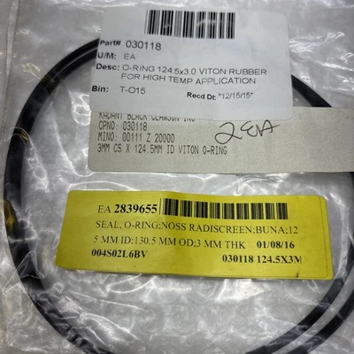 ** O-ring Seals (Qty Of 4) 2-030118  1-032487 1-032805 Fast Shipping #