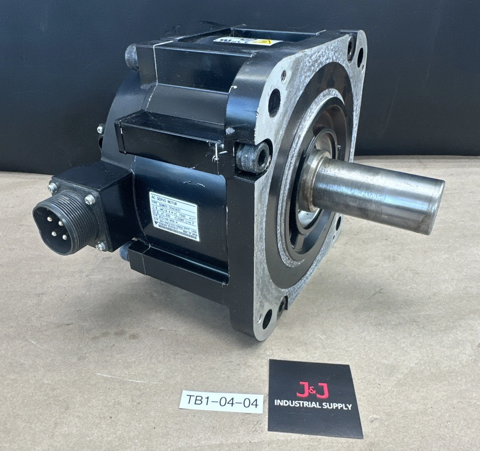 Used Yaskawa SGMGV-30A3A21 Servo Motors Indiana US | J&J Industrial Supply #1280962