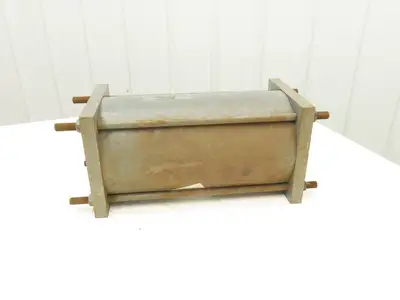 Miller LA53H4N Pneumatic Air Cylinder 8" Bore 13-11/16" Stroke 1"Rod 150psi