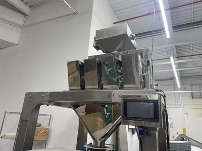BairesPack Pre-made Doy Pouch Machine with 4-lane Linear Scale