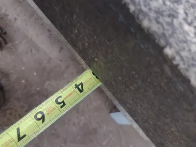 8' X 4' X 14" MITCHELL PRECISION LAYOUT INSPECTION GRANITE TABLE: STOCK #23805