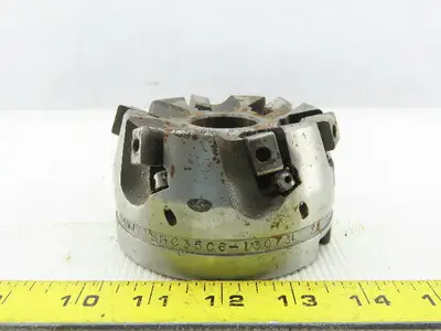 RK Tool SMC3506-13073L 3.5" Indexable Face Mill Cutter LH 1-1/2" Arbor 6 Flute