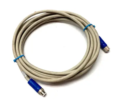 USED LUMBERG PROFINET DOUBLE ENDED CABLE ASSEMBLY 5M LENGTH