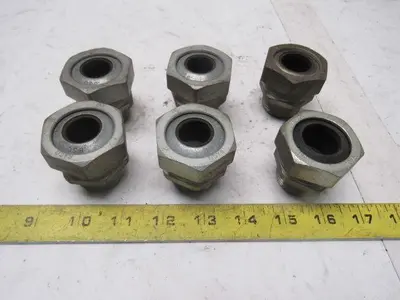 Raco Cord Grip Connector 1" NPT .850-.700 Lot of 6