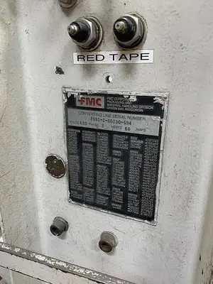 USED FMC SPLIT ROLL SIDEWELD MACHINE
