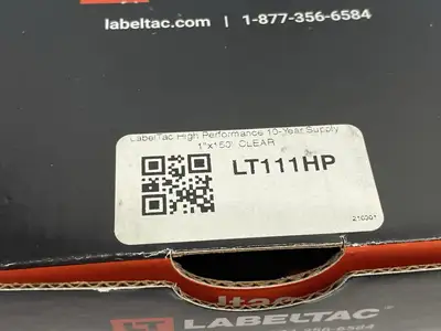 New | in-Stock LABELTAC PRO MODEL HIGH PER. 10 YEAR VINYL LABEL SUPPLY 1" X 150' ROLL Label Printers | Maverick Industrial Sales #1099085