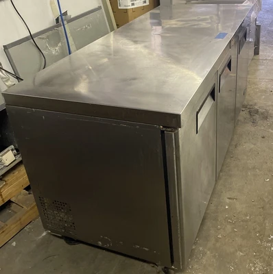174-0129 Atosa MGF8404GR 72” Self Contained Undercounter Cooler