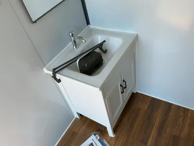 New 2026 SDLANCH Mobile Bathroom, Type IRMT, Approx. 82-1/2”x74-1/2”x93” tall, Has Sink, Toilet, Sho...