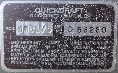 USED QUICKDRAFT MH-6 1/5